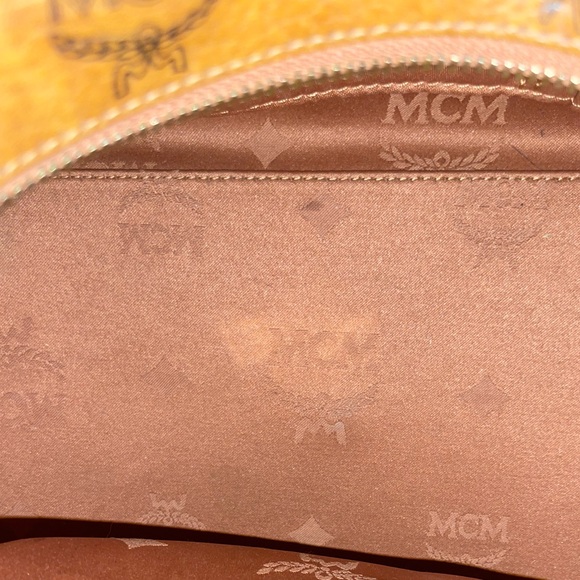 MCM Boston bag beautiful bag inside and out. Reposhing the item & never used it - Picture 15 of 16